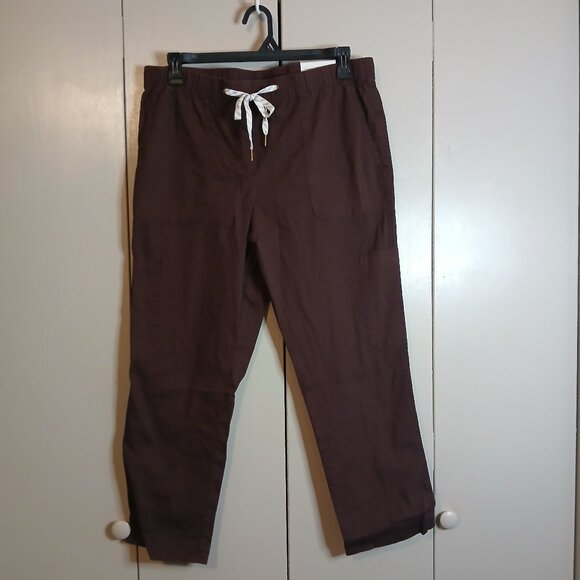 NWT Natural Reflections Unisex Large brown cargo pants (0378J3) - Picture 1 of 11